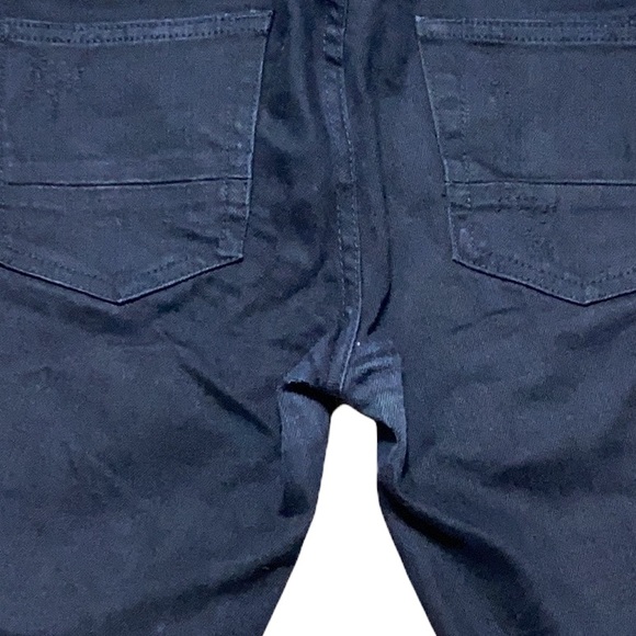 Black Skinny Distressed Jeans 28x30 - Picture 8 of 13